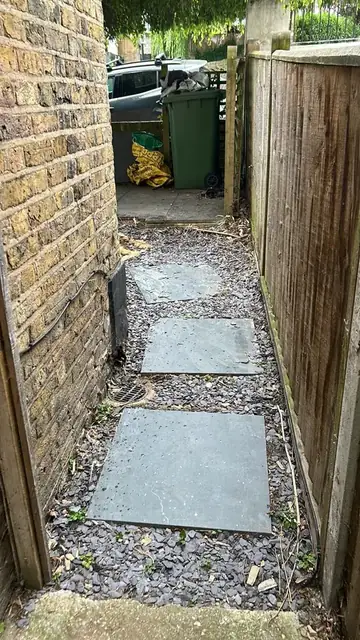 Garden after bamboo removal, job photo 4